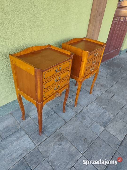 Stoliki nocne Ludwik XV Komody wielkopolskie Budzyń sprzedam