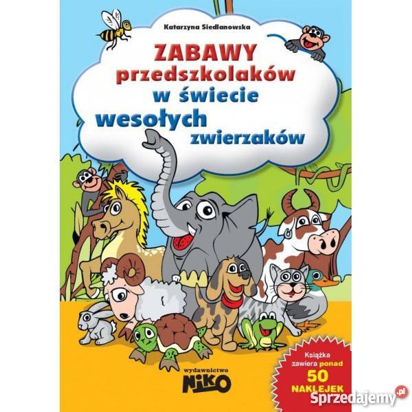 Zabawy przedszkolaków w świecie wesołych zwierzaków