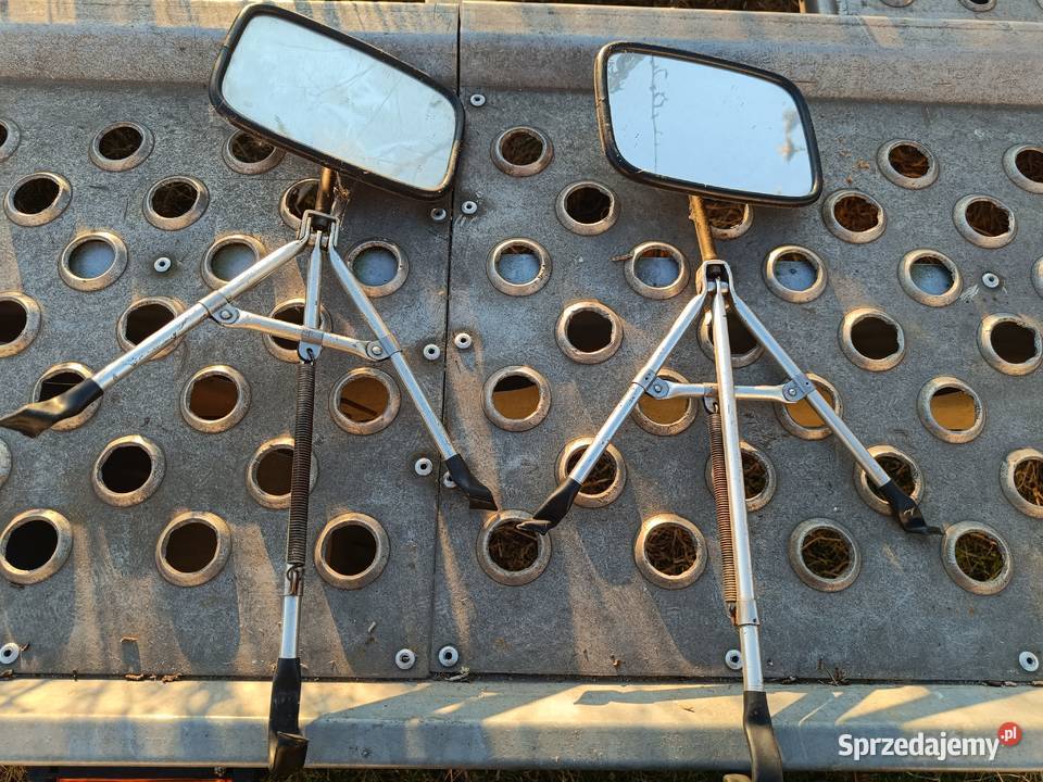Lusterka PRL do przyczepy kempingowej