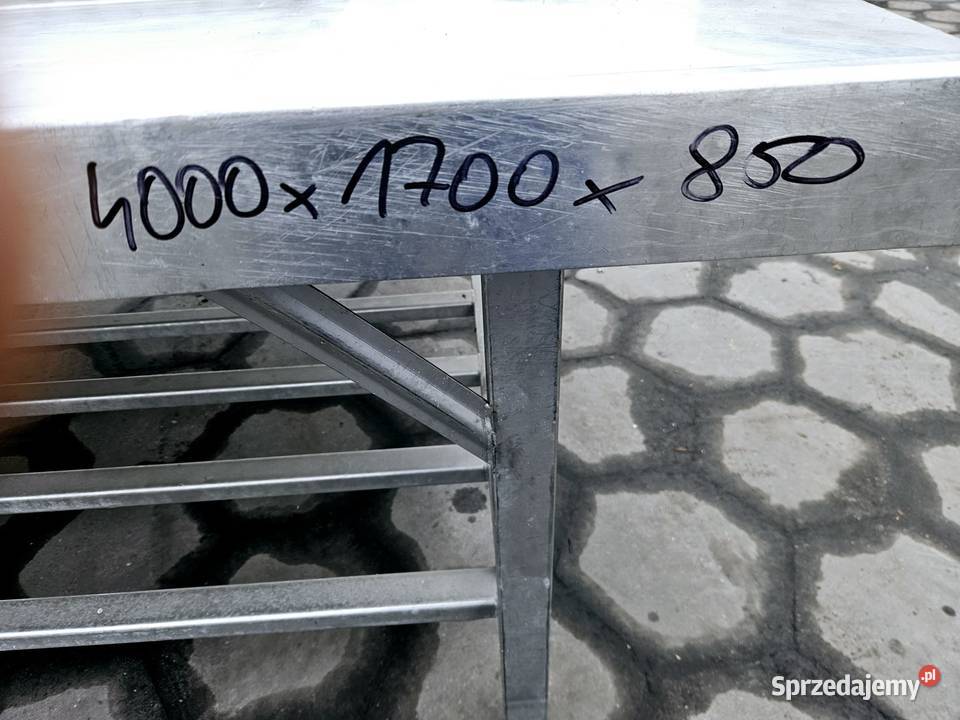 Stół masarski 4000x1700x850 Krotoszyn sprzedam