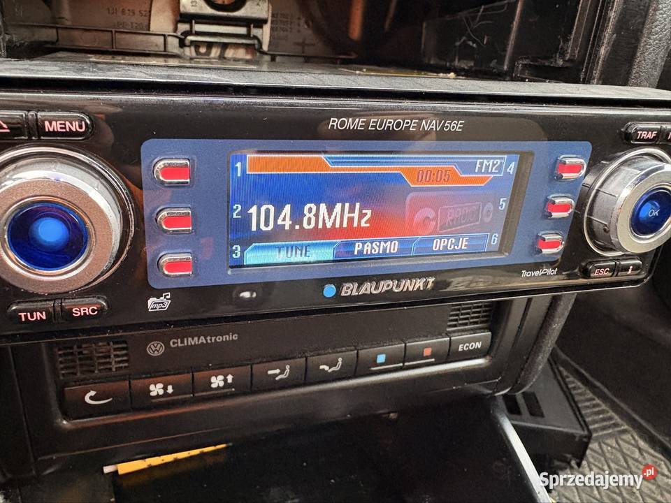 Radio Blaupunkt Rome Europe Nav 56E Strzelin