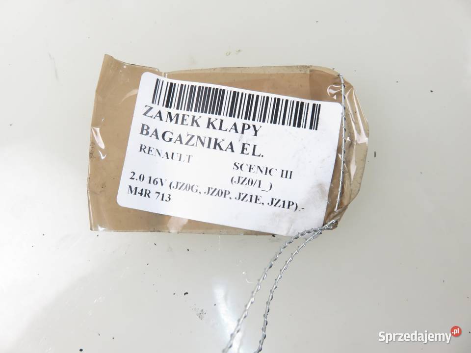 ZAMEK KLAPY RENAULT SCENIC III JZ01 846300003R