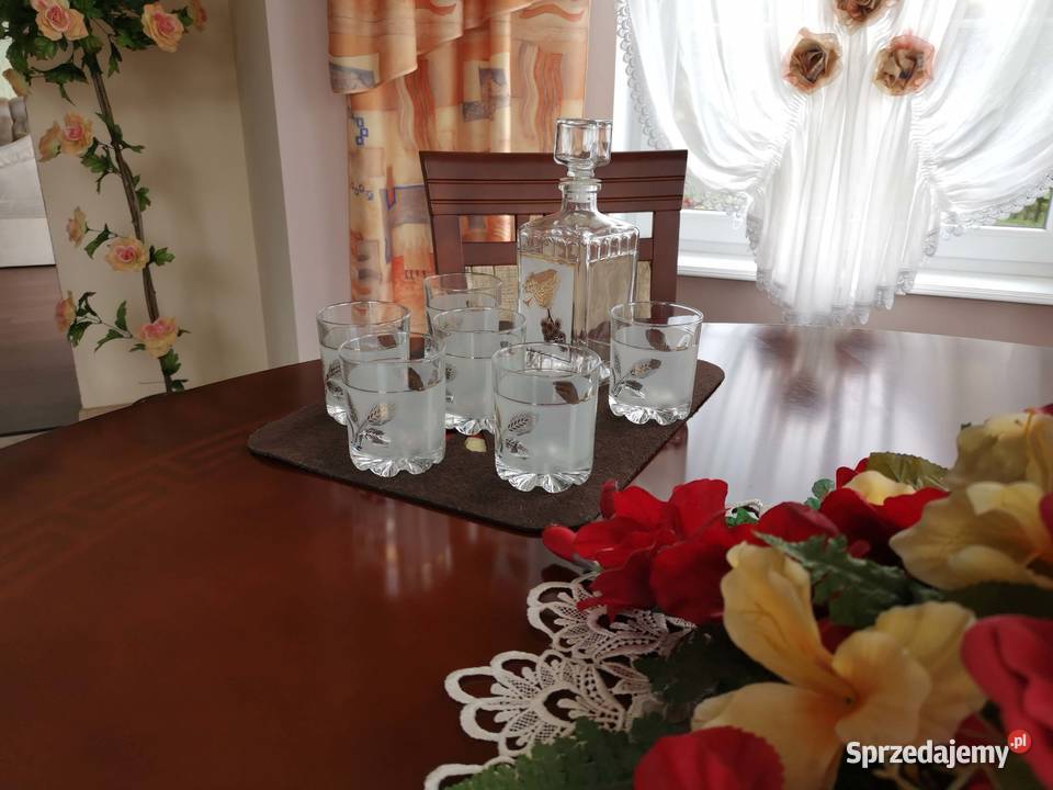 karafka i szklanki do whisky śląskie sprzedam