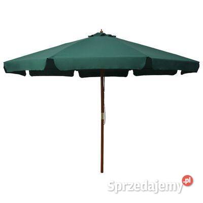 vidaXL Parasol ogrodowy na drewnianym słupku 330 Parasole ogrodowe Warszawa