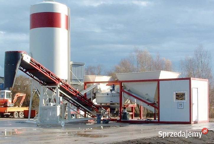 MOBILNY WĘZEŁ BETONIARSKI SUMAB K20 2530m3h mazowieckie Radom