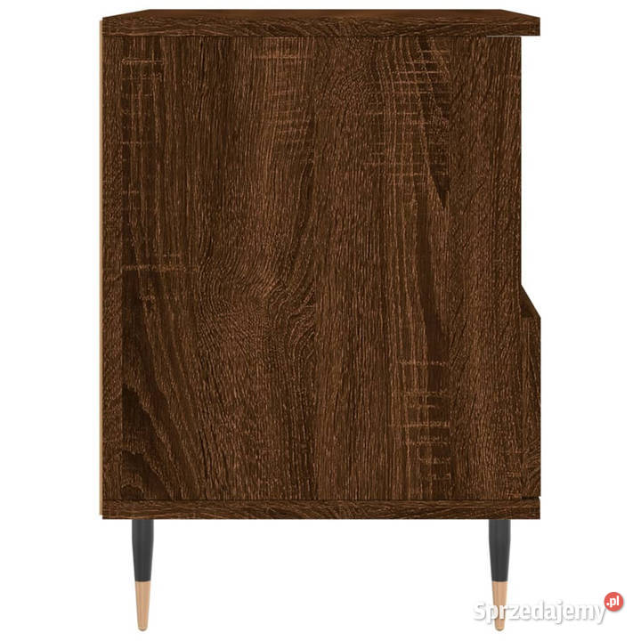 Szafki nocne 2 brązowy dąb 40x35x50 WM830619 Warszawa