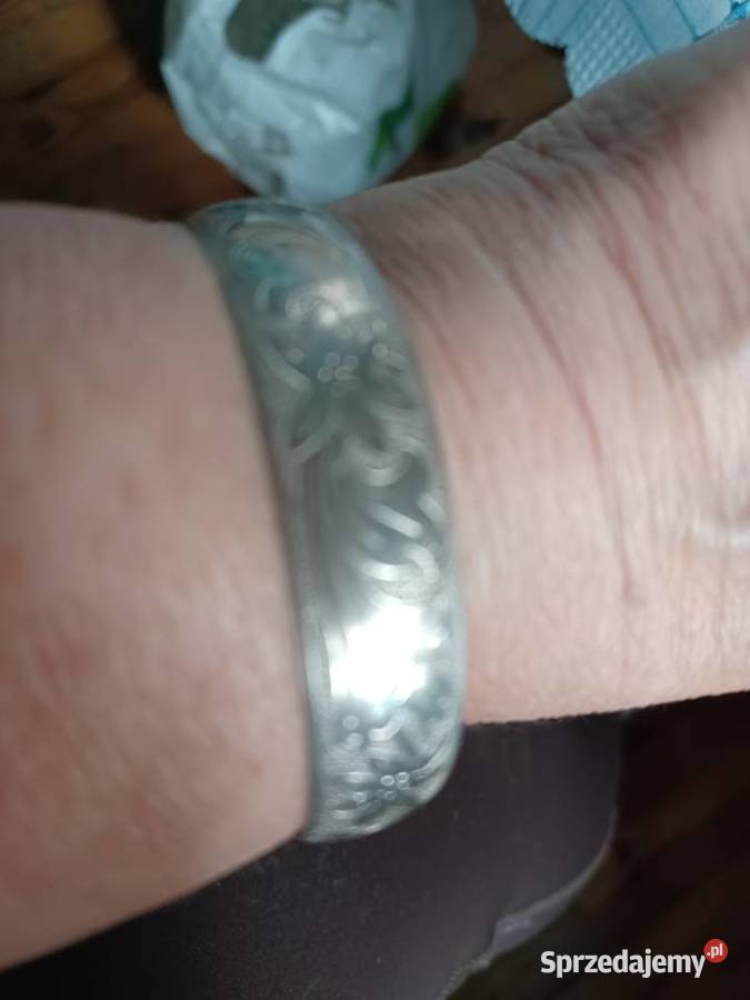 Bransoletka srebrna Warmet Wzór szarotka Łódź