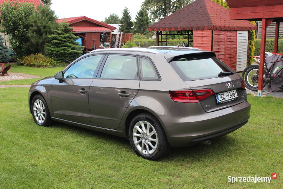 Audi A 3 poj 16 TDI model 2014 2013 książka 210000km Goleniów sprzedam