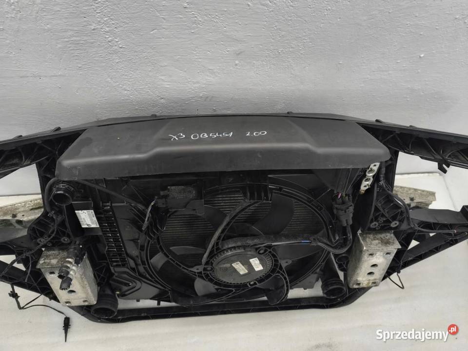 PAS PRZEDNI CHŁODNICE WENTYLATOR BMW X3 20D sprzedam