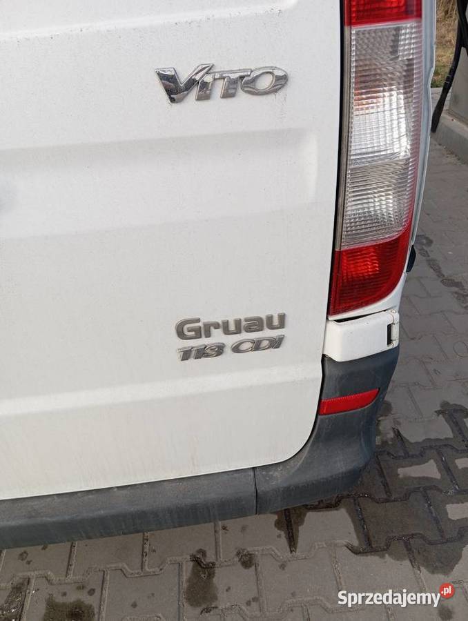 Mercedes Vito Gruau 113 CDI zamiana Vito Fabianki
