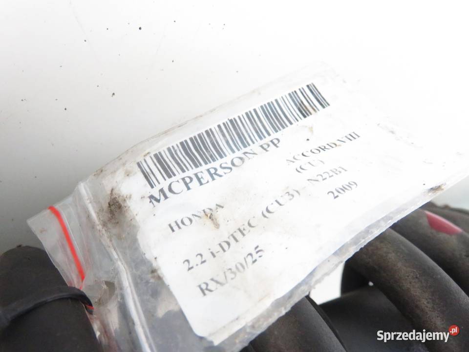 AMORTYZATOR PRAWY PRZEDNI HONDA ACCORD VIII 22 osobowe