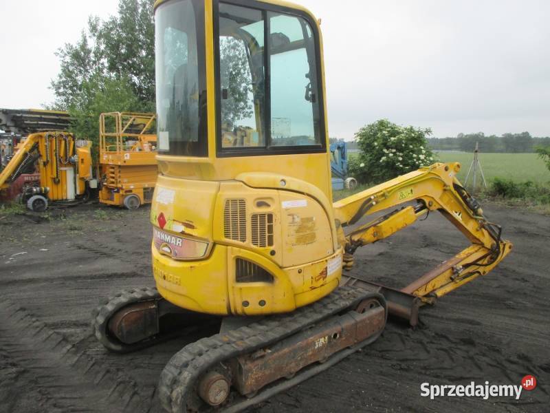 Minikoparka gąsienicowa Yanmar VIO204 uszkodzona Pleszew