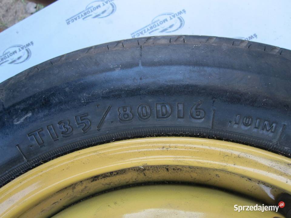 HONDA ACCORD VII koło dojazdowe 1358016 101M Koła dojazdowe