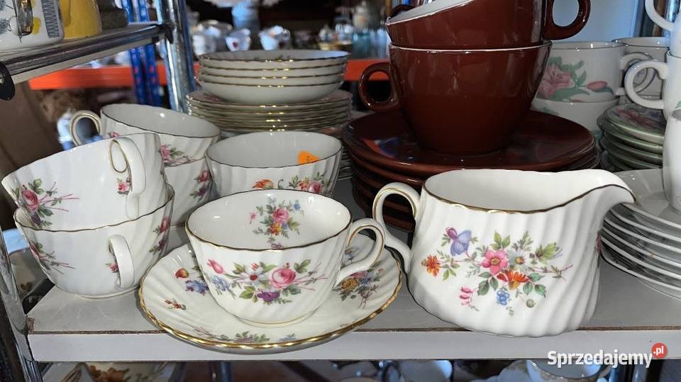Marlow MINTON Made in England Serwis 5 osób z Gdańsk