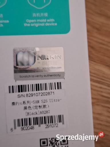 Nillkin Galaxy S25 Ultra etui z klapką na Wąbrzeźno