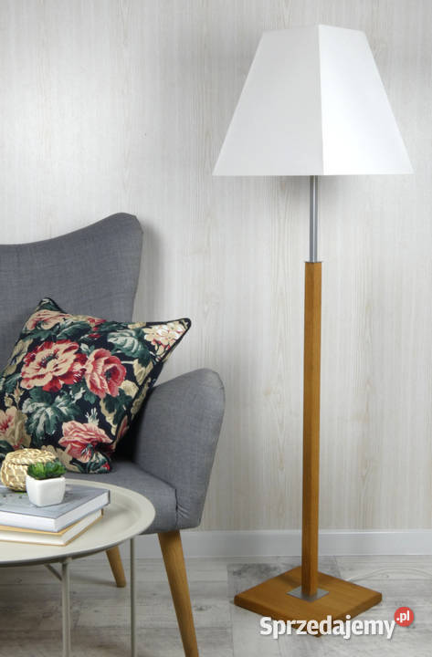 Lampa podłogowa MAGESTAD skandynawski drewno kujawsko-pomorskie Nowe