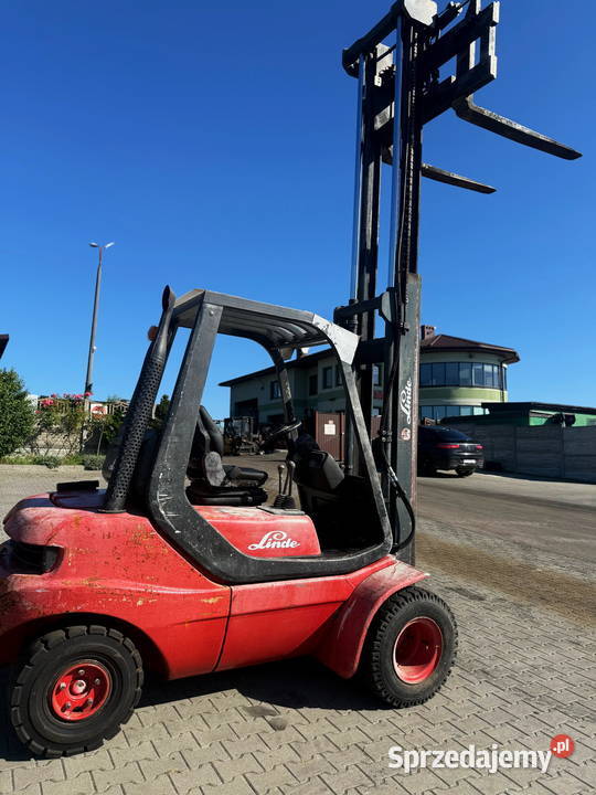 wózek widłowy terenowy LINDE H30D Perkins Działoszyn