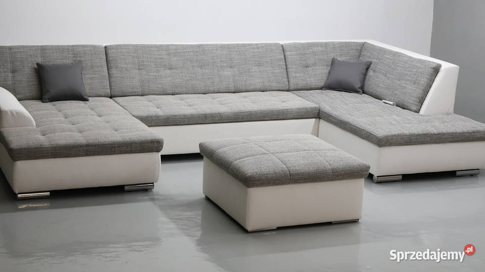 TND nowy niemiecki narożnik U z funkcja spania Narożniki Poznań