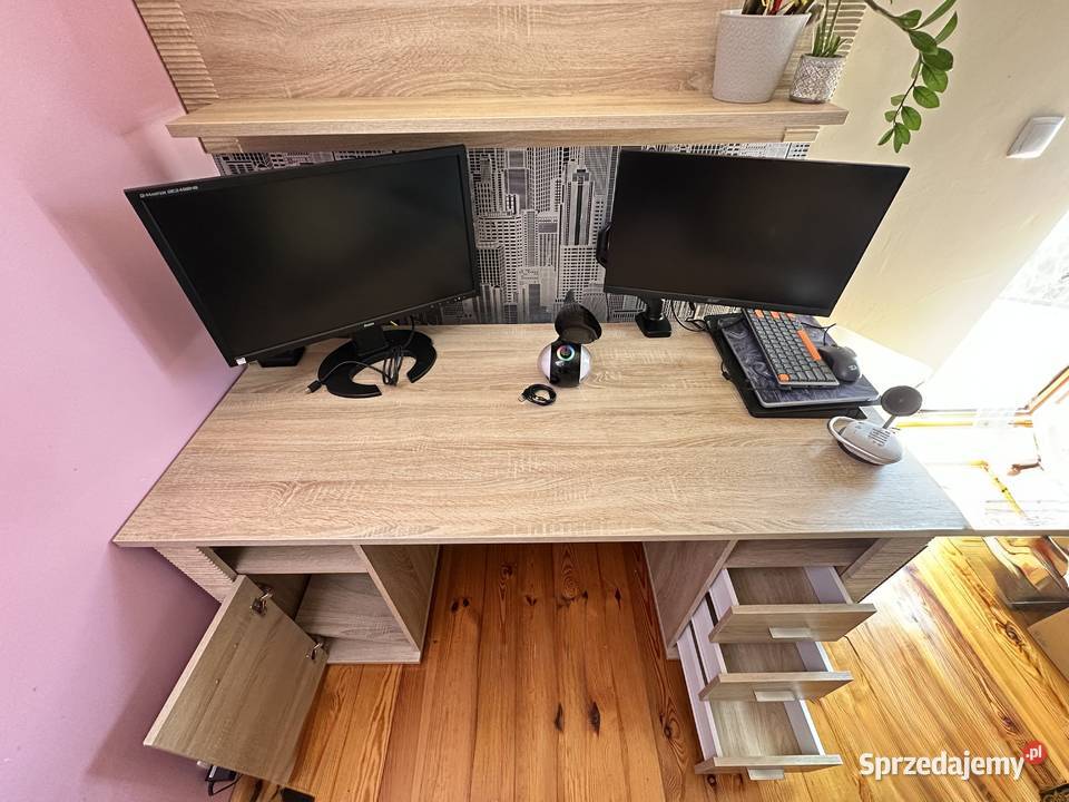 Biurko jasne drewno sprzedam
