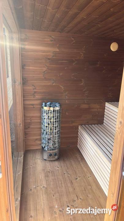 Sauna Ogrodowa 3 m z piecem elektrycznym HARIVA Kraków sprzedam