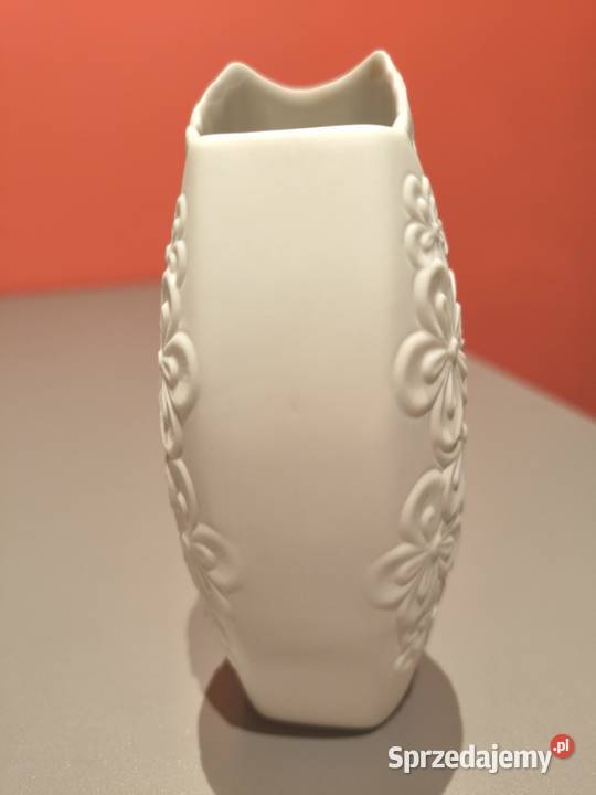 Porcelanowy biskwitowy wazon AK Kaiser wielkopolskie Poznań