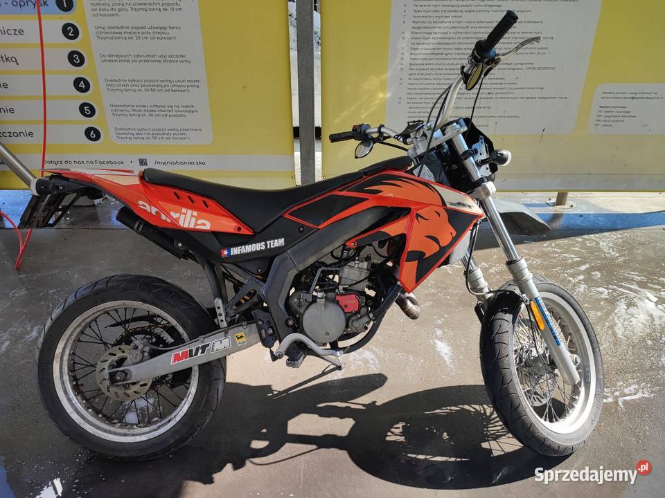 SUPERMOTO DERBI APRILLA SX 5080 motorower