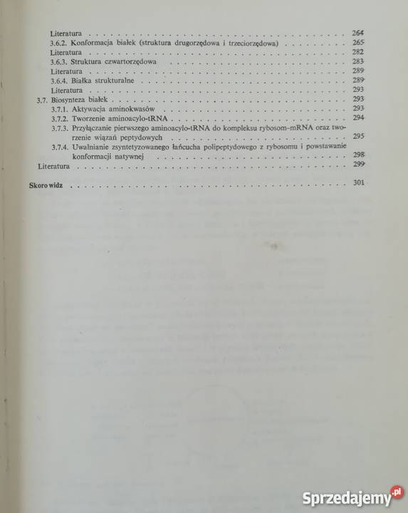AMINOKWASY PEPTYDY BIAŁKA JAKUBKE JESCHKEIT Rok wydania 1982 Radom