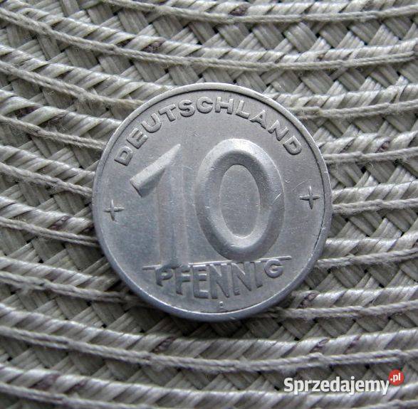 DDR 10 Pfennig 1950r A Numizmatyka Kalisz