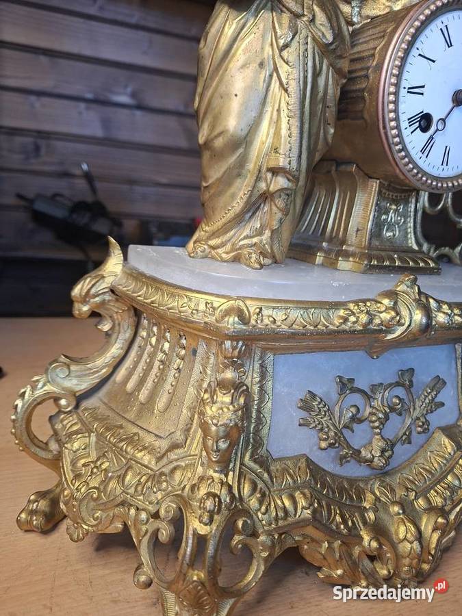 Kominkowy zegar francuski podkarpackie