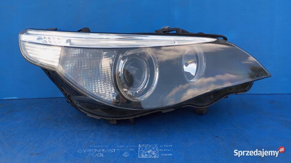 LAMPA PRAWY PRZÓD EU XENON BMW 5 E60 E61 Nowy Tomyśl