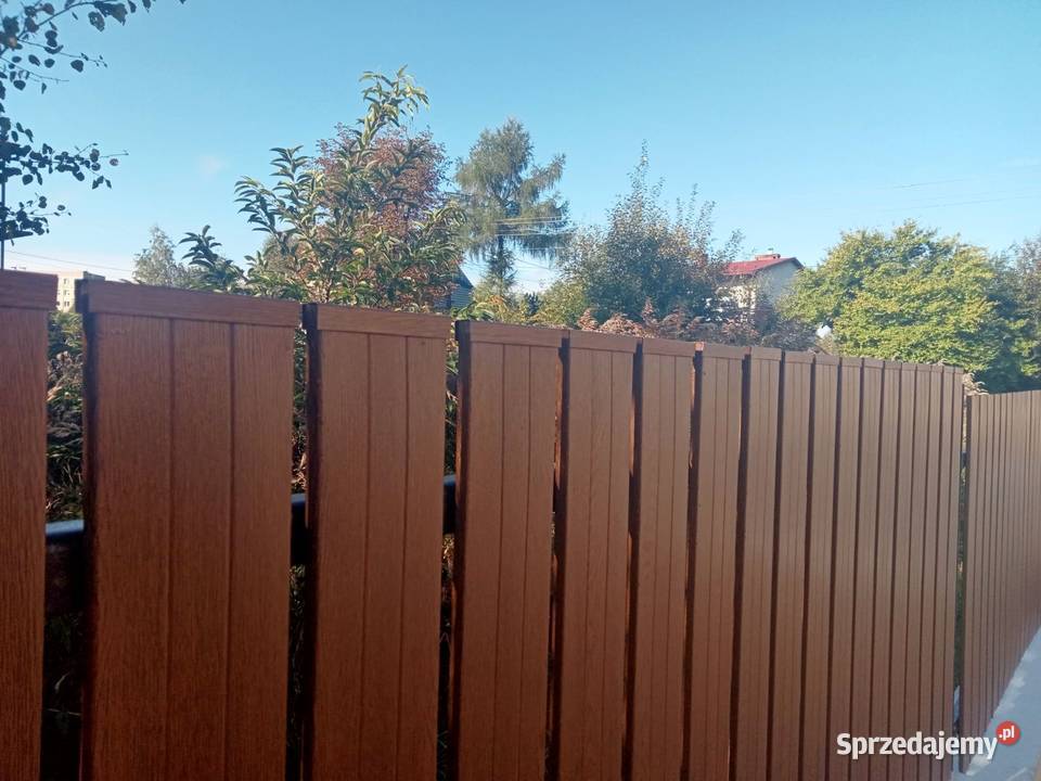 Deski ogrodzeniowe drewnopodobne 12 Kielce sprzedam