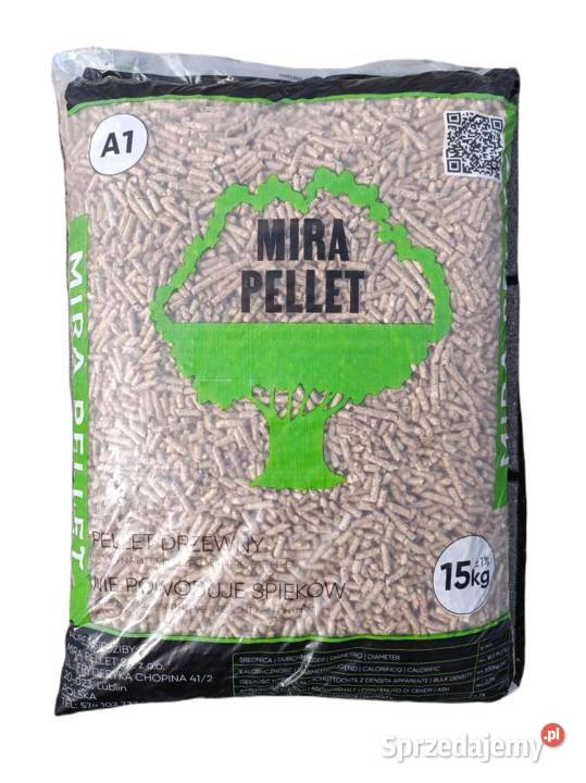 Pellet drzewny Mira Pellet Sprawdzona Jakość 6 Łaszczów sprzedam