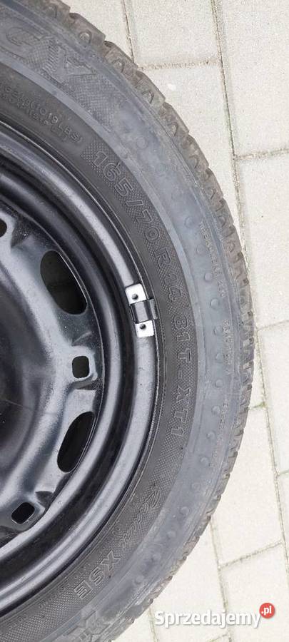 Koło zapasowe 14 16570 R14 5x100 organizer VW