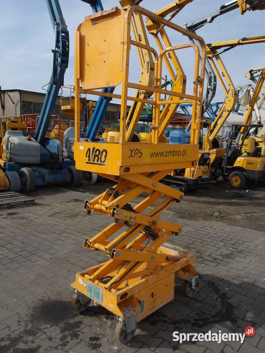Podnośnik nożycowy przepychany 5m AIRO XP5 E Pleszew