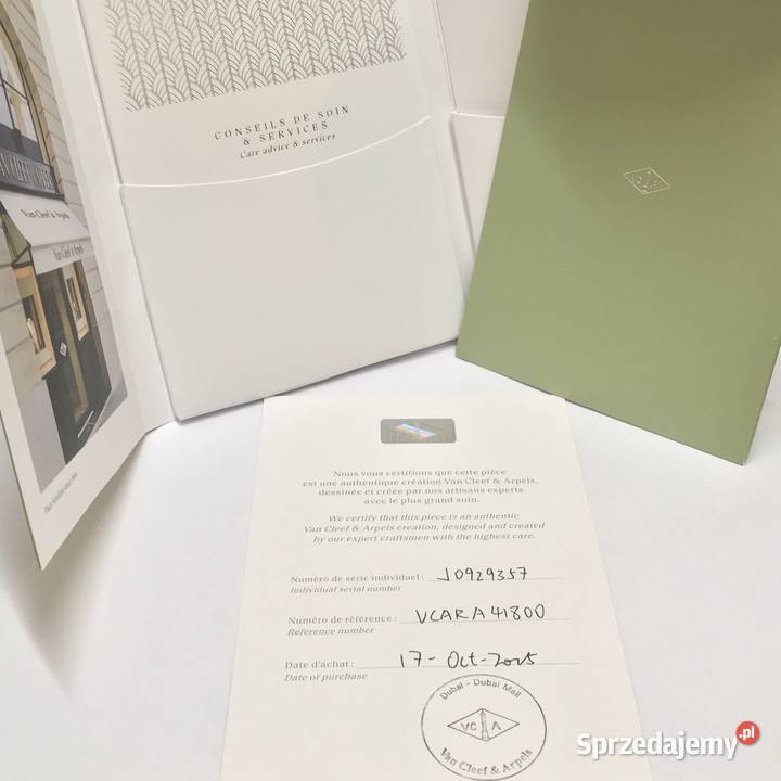 VAN CLEEF ARPELS Złota Bransoletka 18K Alhambra Warszawa