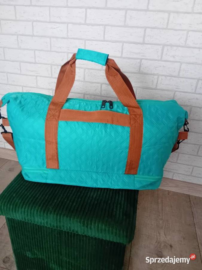 Torba sportowa podróżna damska 48x31x24 nowa Bachowice sprzedam