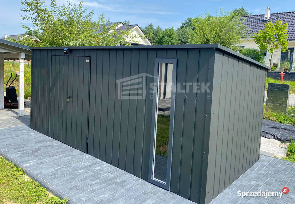 Schowek domek ogrodowy 55x2m wiata 05m brama Zakopane