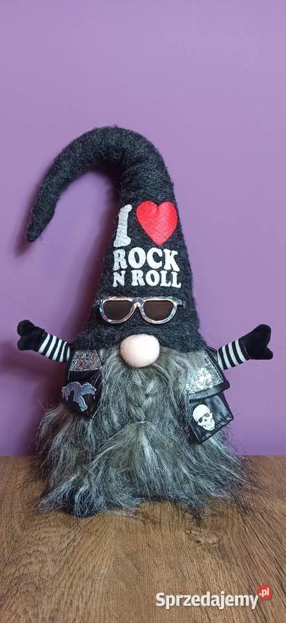 Skrzat świąteczny 50 Krasnal Gnom Mikołaj ozdoba małopolskie Jasień