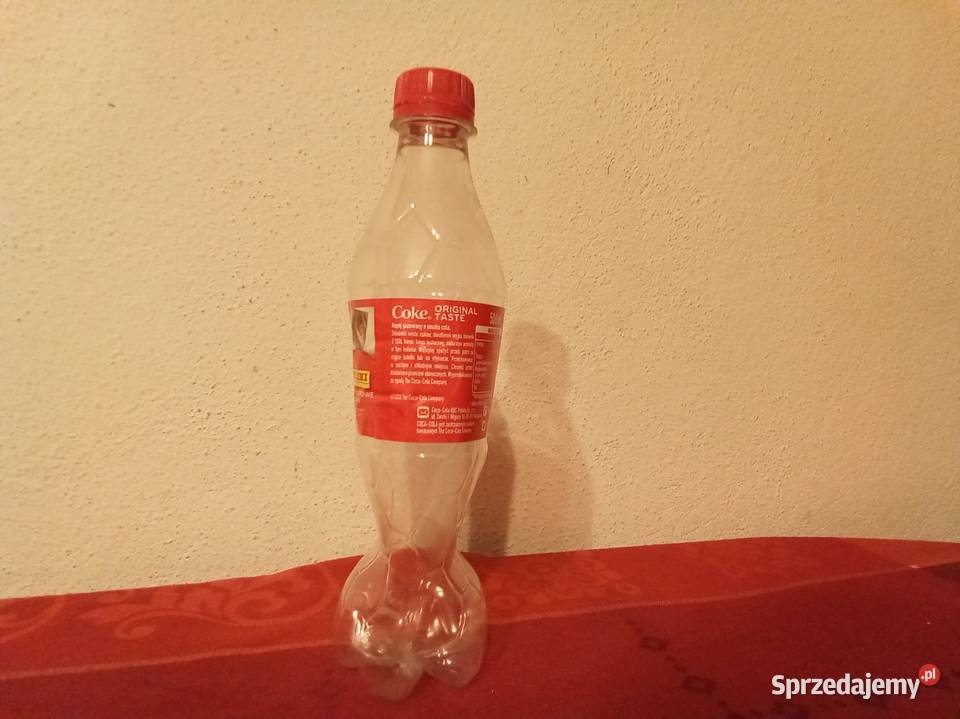 Pusta butelka coca cola euro 2020 naklejka Warszawa