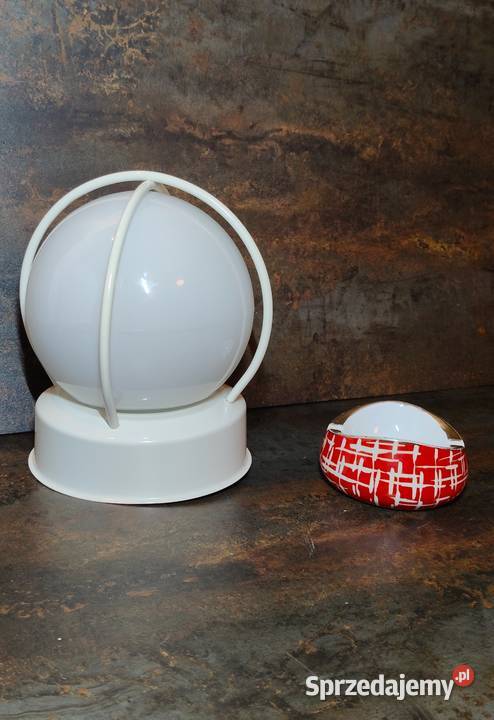 Lampa Peryskop Memphis szkło Ikea vintage wielkopolskie