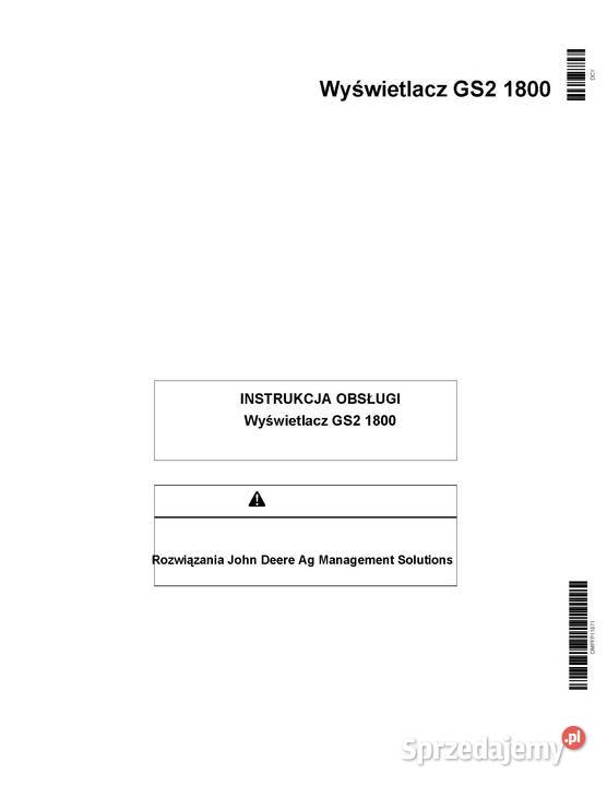 John Deere Ciągniki 6010 6110 6210 JD katalog Szamotuły sprzedam