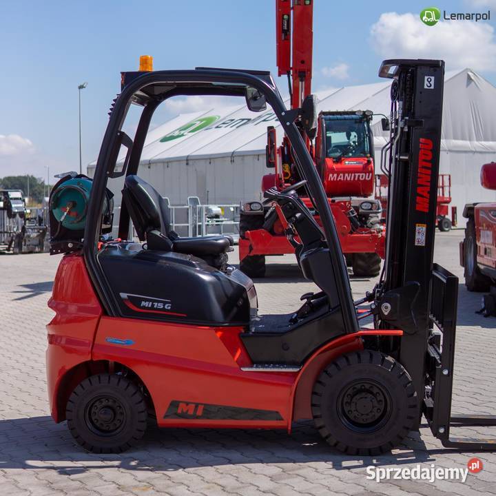 wózek widłowy MANITOU MI15G małopolskie Zator