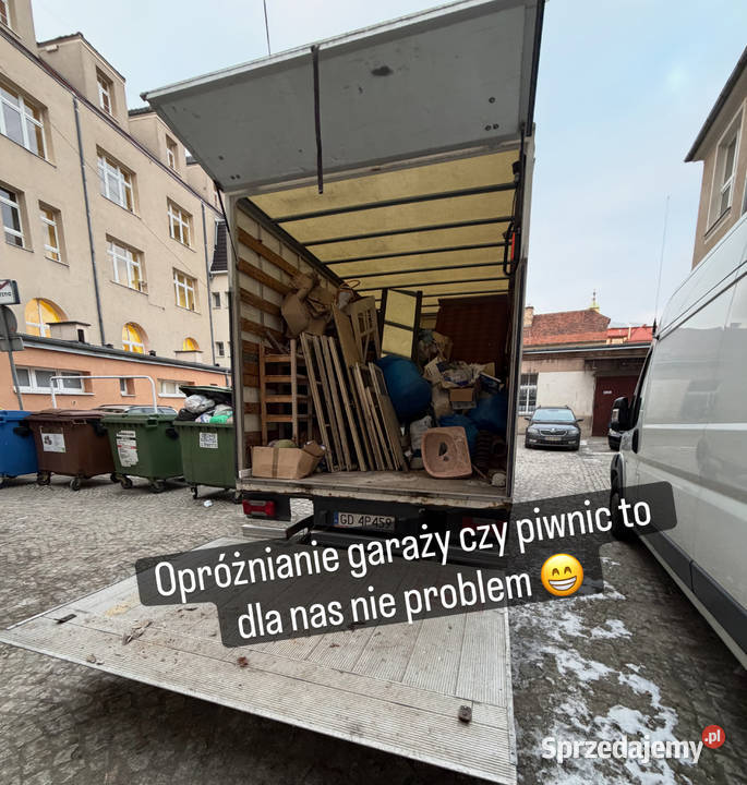 Transport palet i przeprowadzki auto z windą Świdnica