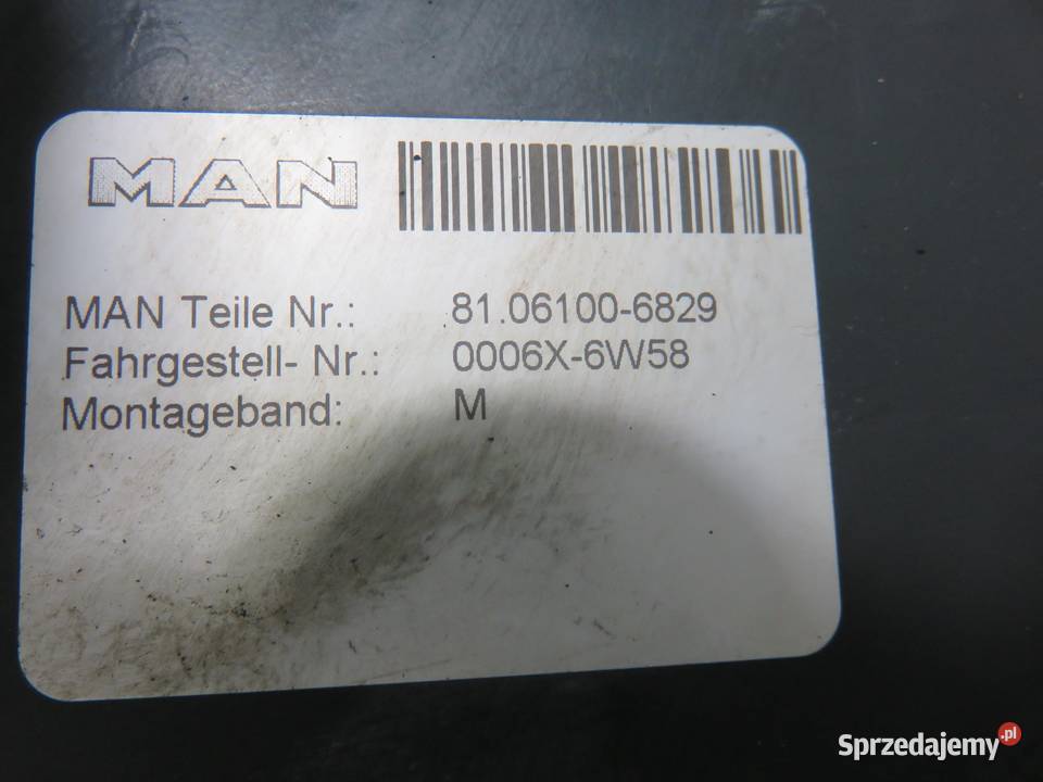 CHŁODNICA WODY MAN TGX I 18480 81061006829