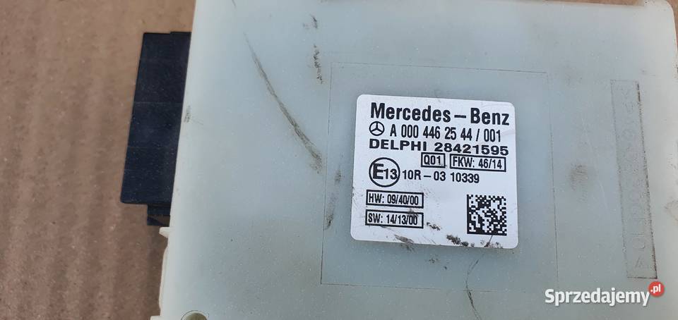 MERCEDES ACTROS EURO 6 KOMPUTER STEROWNIK Bieleń