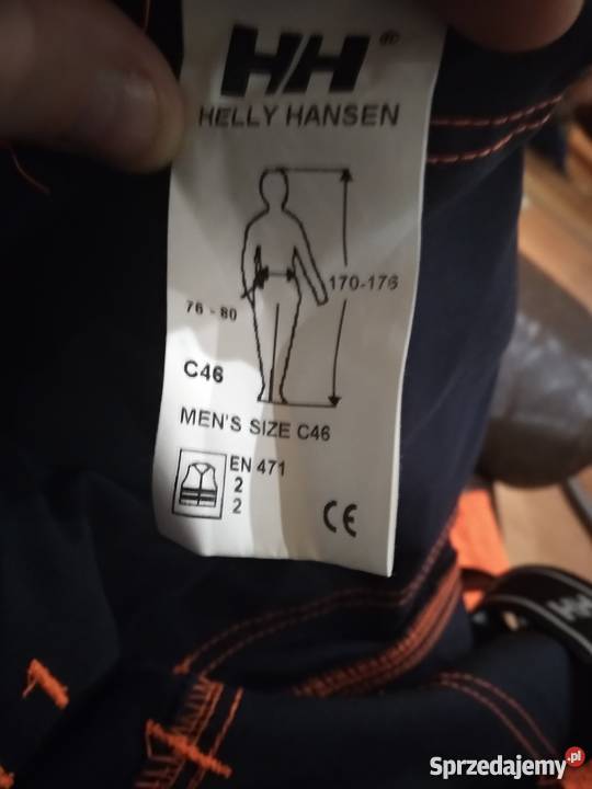 Ogrodniczki odblaskowe Helly Hansen46nowe Libusza