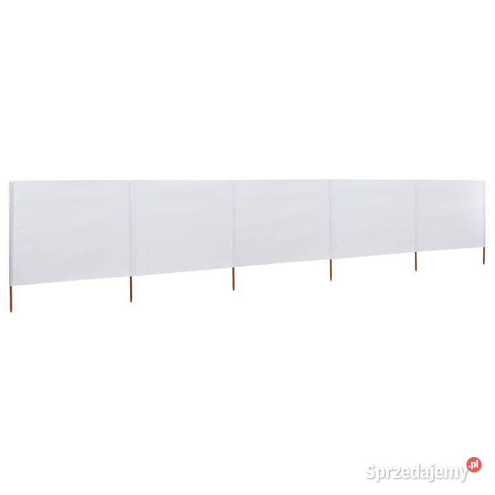 Parawan 5skrzydłowy z tkaniny 600x120 piaskowa sprzedam
