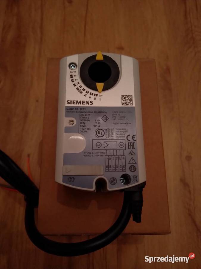 Kompaktowy regulator z siłownikiem SIEMENS Chojnice sprzedam