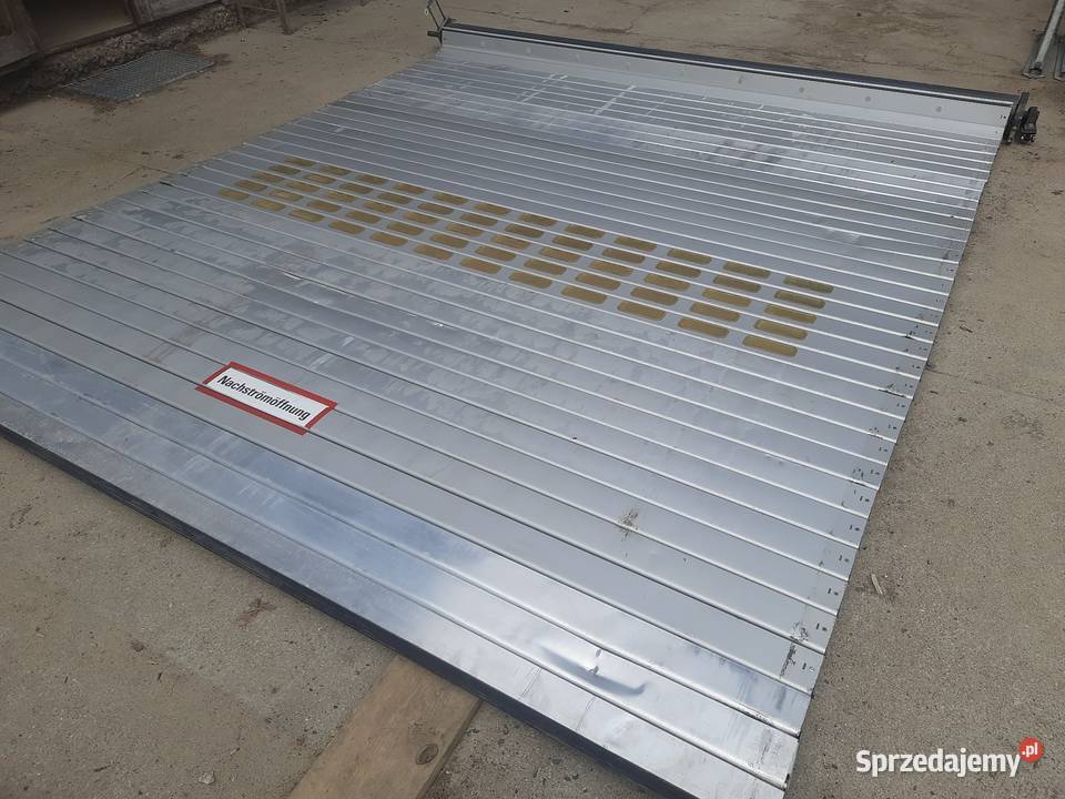 Brama drzwi roletowa Hormann 3x3 roleta Bramy Wrocki