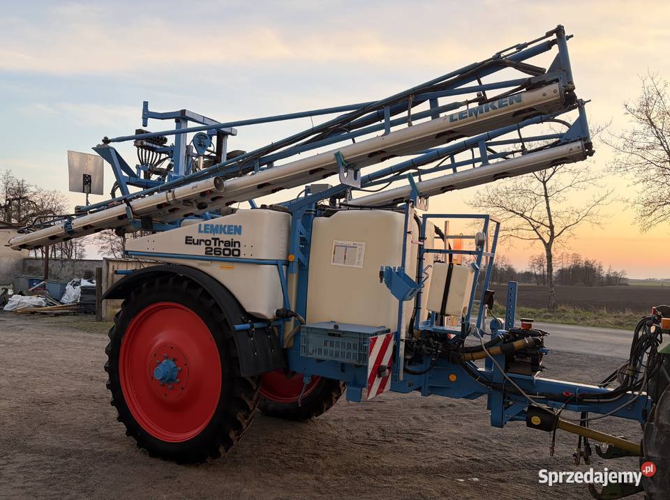 Opryskiwacz Lemken EuroTrain 27m nieuszkodzony Zaczepiane kujawsko-pomorskie Sadki